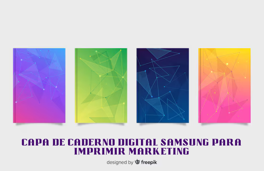 capa de caderno digital samsung para imprimir marketing
